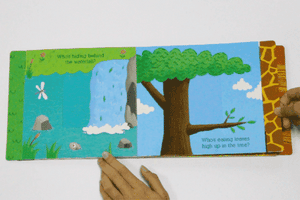 Interactive Slider Book (Look! Who's Hiding)
